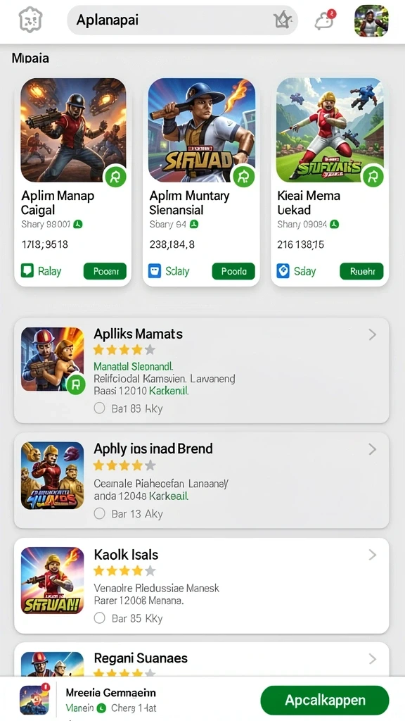 Tampilan utama aplikasi 567LUCK yang menarik.