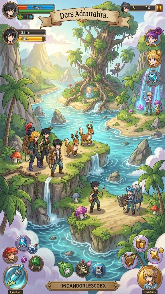 Tangkapan layar menunjukkan karakter baru yang menarik dalam game.
