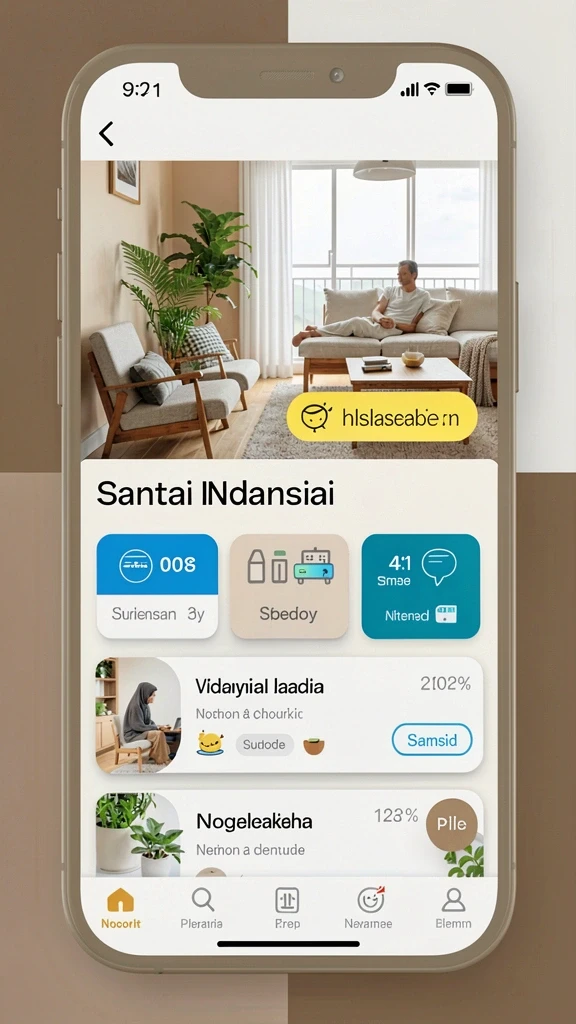 Antarmuka pengguna yang menarik dan mudah dinavigasi.