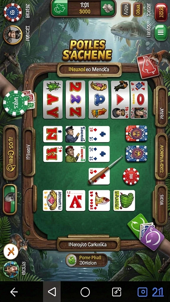 Screenshot menggambarkan berbagai tema slot yang tersedia di 98SPIN.