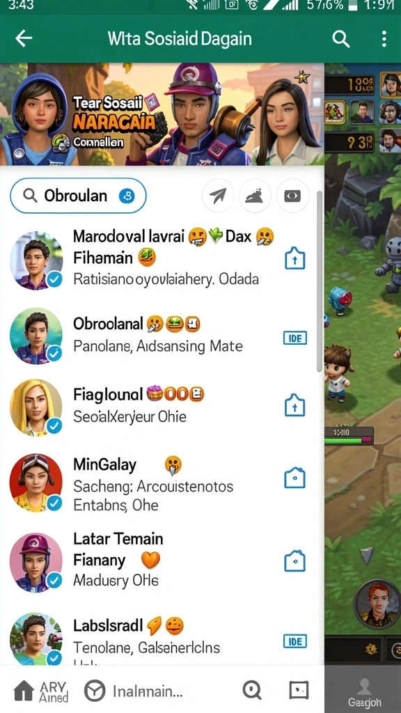 Tampilan antarmuka yang modern dan mudah digunakan.