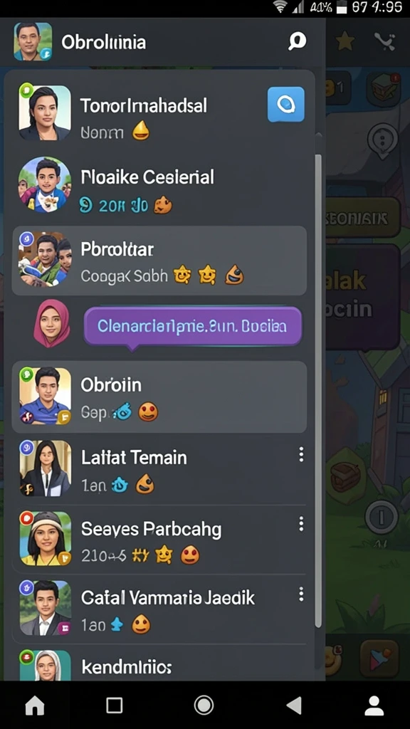 Screenshot memperlihatkan antarmuka menu yang intuitif.