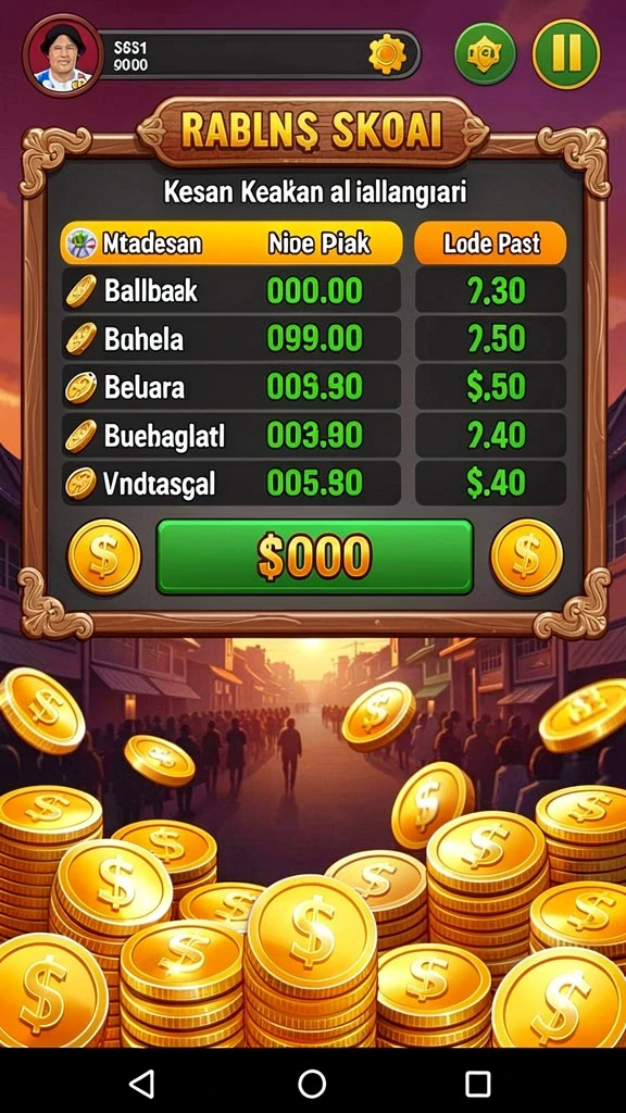Karakter dalam game yang beragam dan menarik.