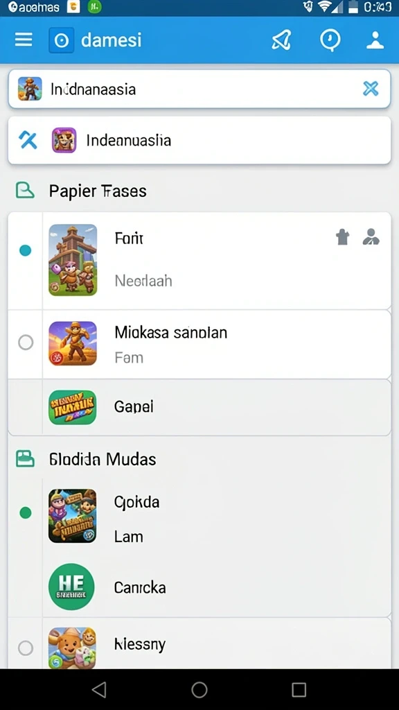 Tampilan antarmuka yang menarik dan user-friendly.