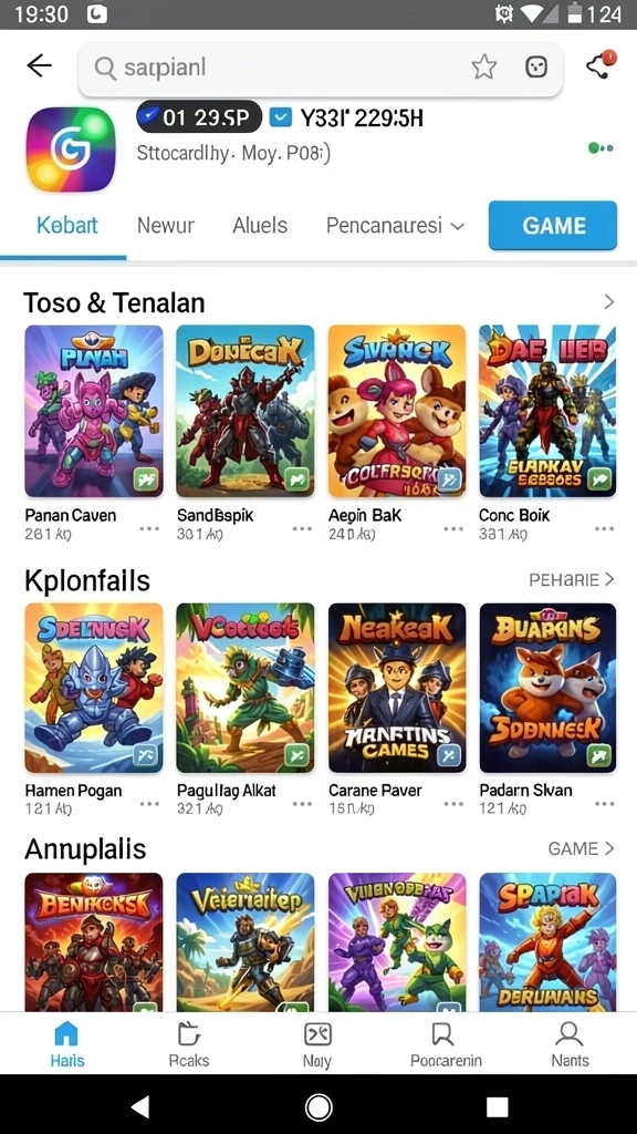 Tampilan utama DEWA1000 yang menarik dan user-friendly.