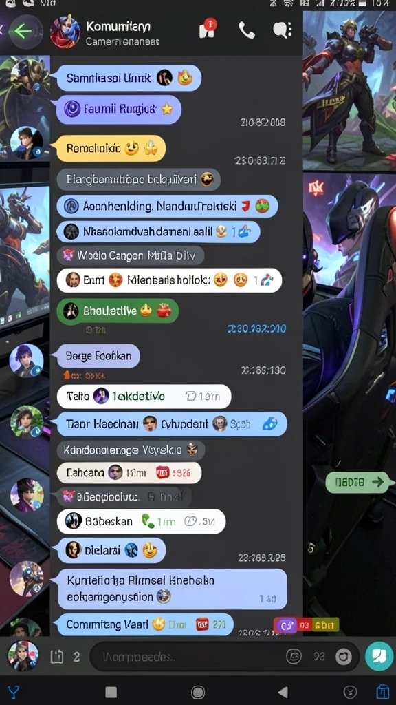 Screenshot menampilkan grafis yang menakjubkan.