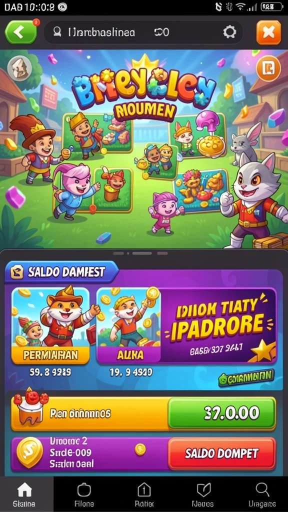Bonus menarik yang ditawarkan untuk pengguna baru.