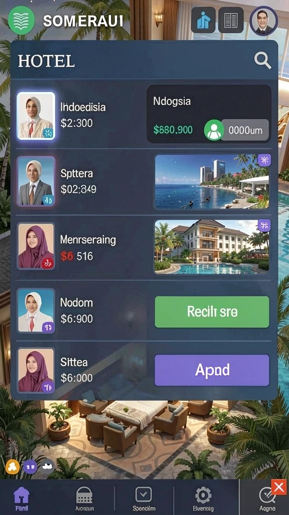 Screenshot event harian dengan hadiah menarik.