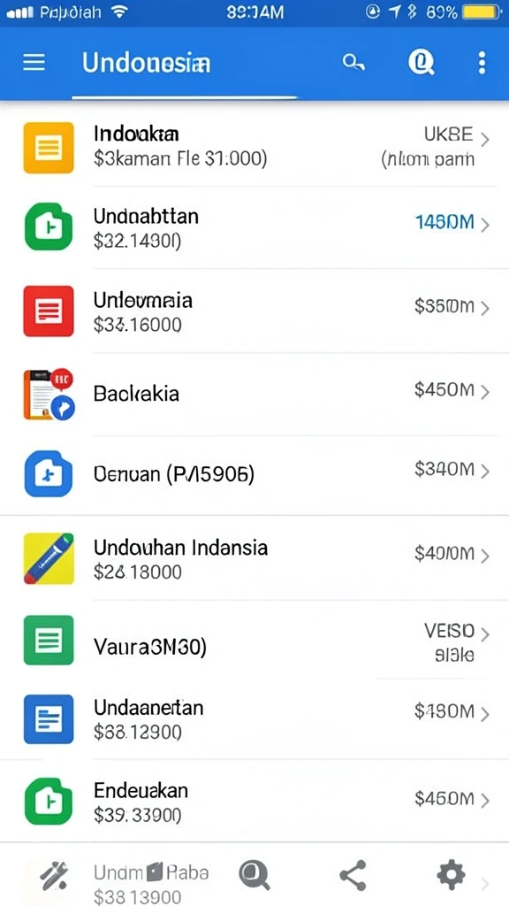 Tampilan antarmuka yang ramah pengguna dan menarik.