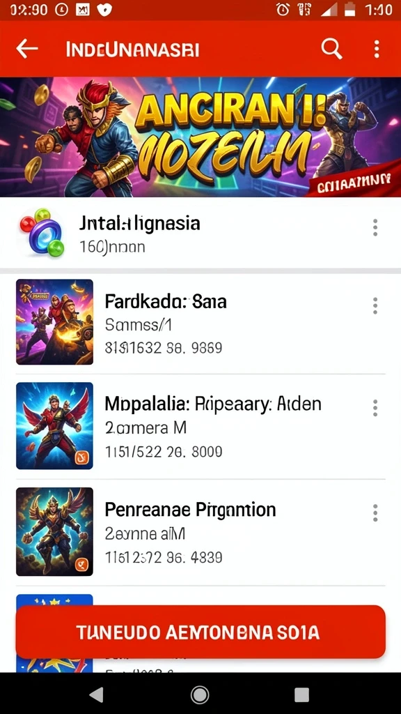 Tampilan antarmuka yang sederhana namun menarik.