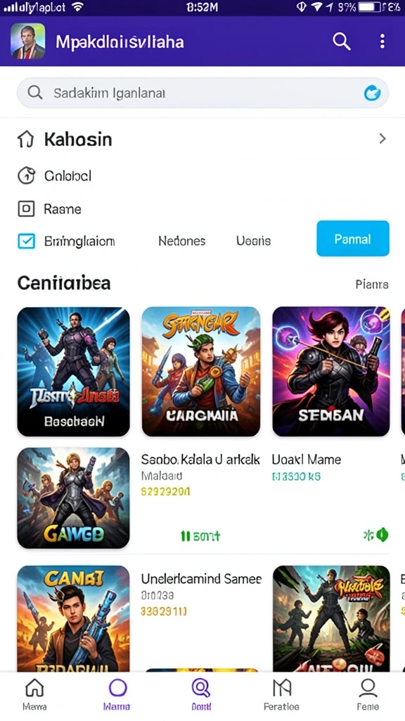 Tampilan antarmuka yang ramah pengguna.