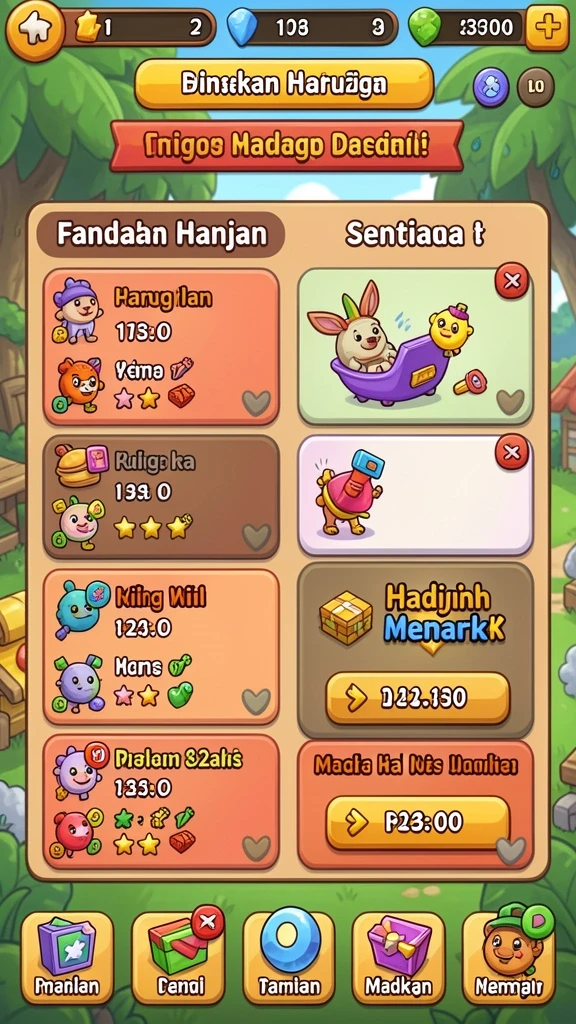 Fitur live chat untuk dukungan cepat.