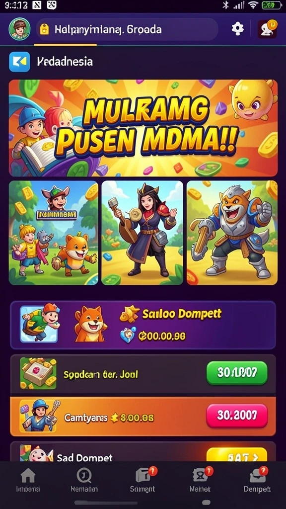 Karakter unik dengan kemampuan khusus.