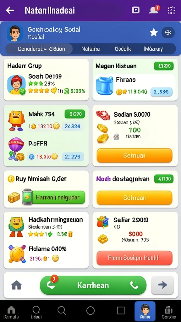 Tangkapan layar dari level menantang di UT77.