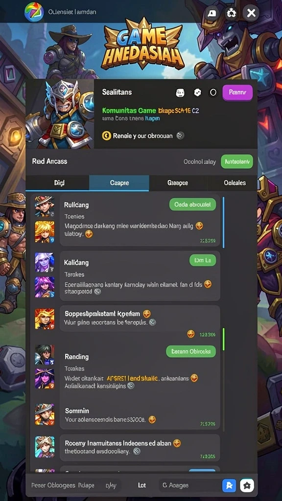 Screenshot menunjukkan karakter utama dalam aksi.
