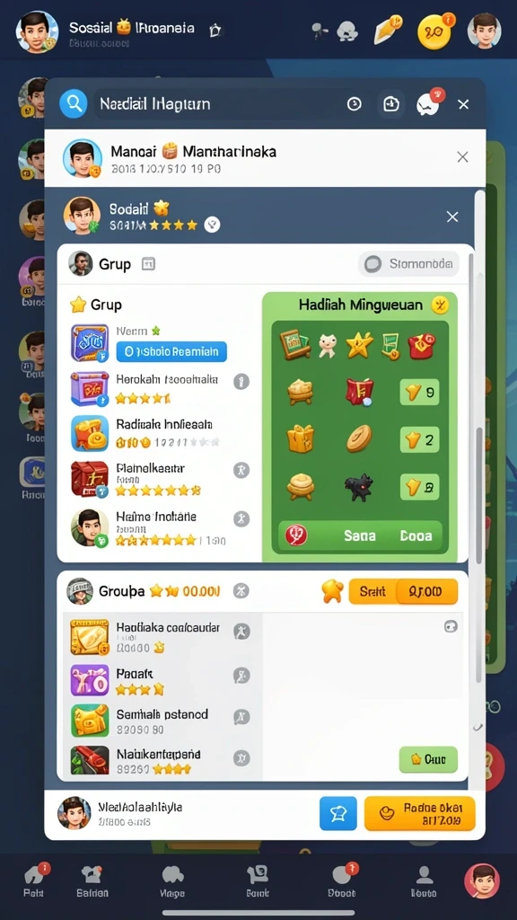 Visual grafis yang menakjubkan dan detail.